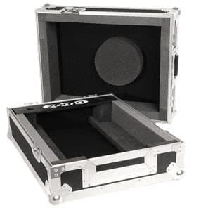 Zomo Flightcase CDX в червено, страничен ъгъл