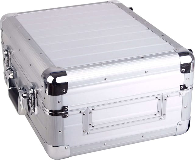 Zomo Flightcase CDJ-1 XT сребрист – общ изглед отпред