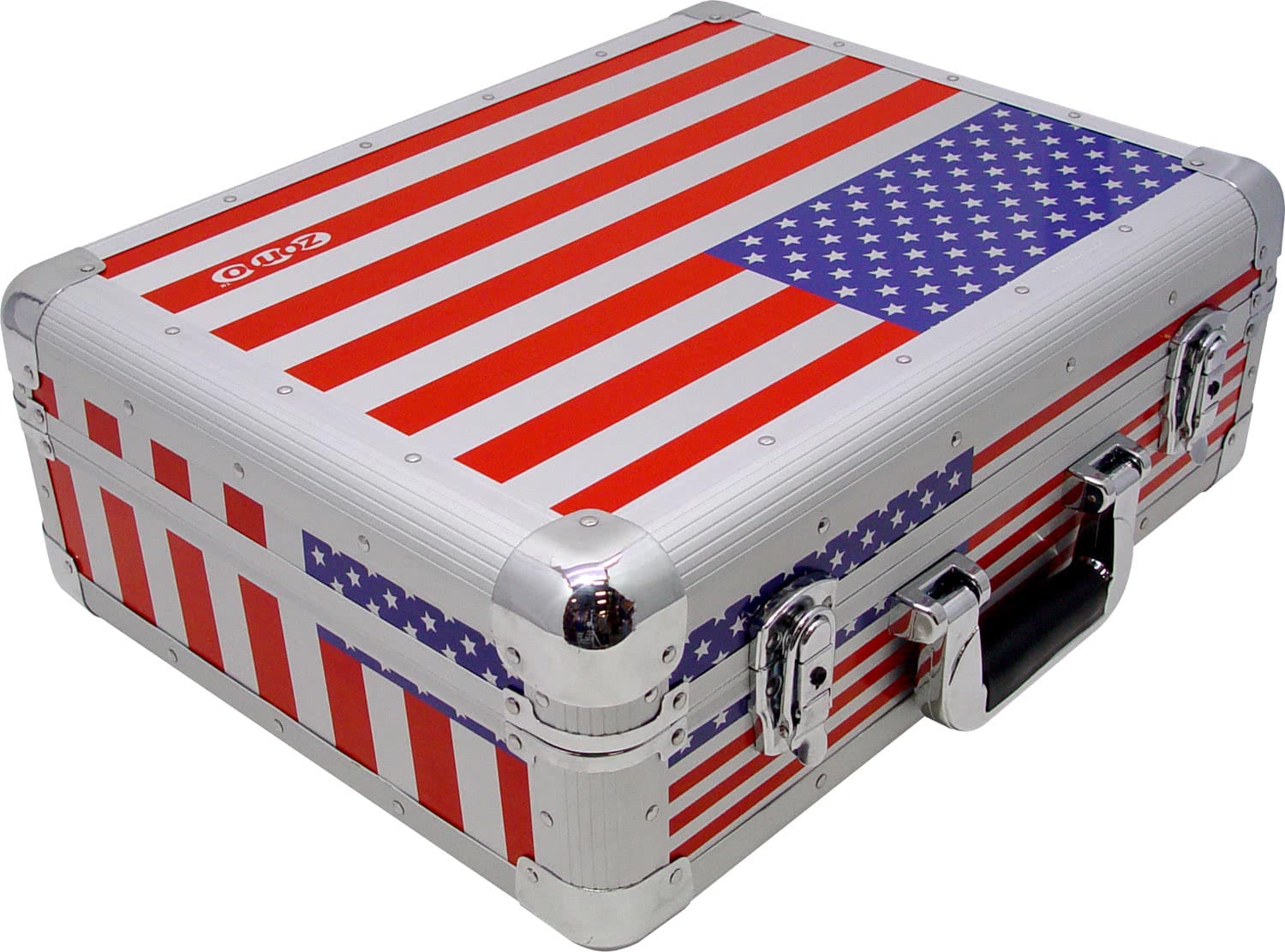 Zomo CD-Case CD-MK3 XT USA-Flag – предна страна на кейса