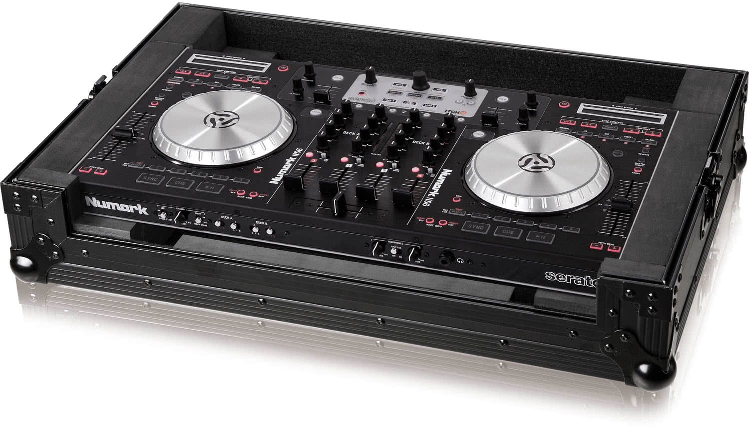 Zomo Flightcase NS6 NSE в черно, затворен, изглед отпред