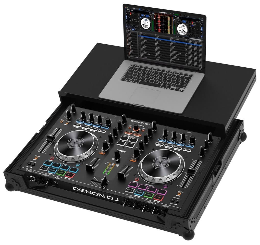 Черен Zomo Flightcase DN-MC4000 Plus NSE с дръжка и две закопчалки тип пеперуда