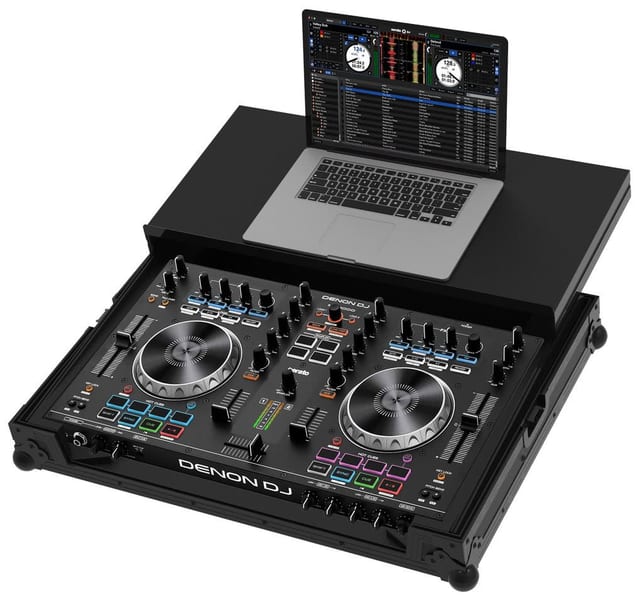 Черен Zomo Flightcase DN-MC4000 Plus NSE с дръжка и две закопчалки тип пеперуда