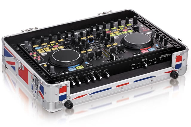 Zomo Flightcase MFC-6000 във визия UK-Flag, общ изглед