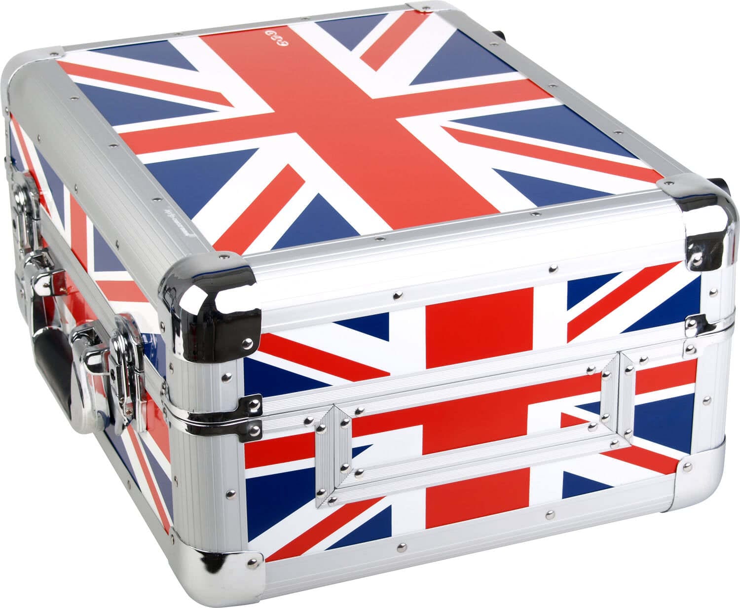 Zomo Flightcase CDJ-1 XT в UK-Flag визия, общ изглед отпред