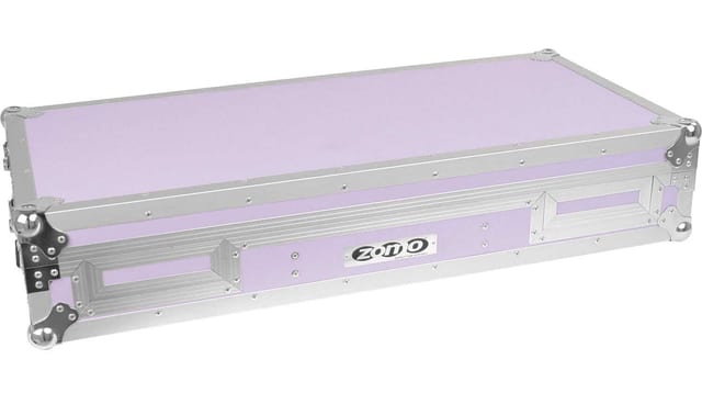 Zomo Flightcase DN-3500/12 в лилав цвят, общ изглед отпред