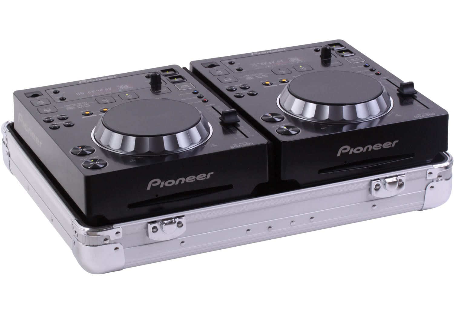 Zomo Flightcase CDJ-2 XT tank, детайл на закопчалка и ъгъл