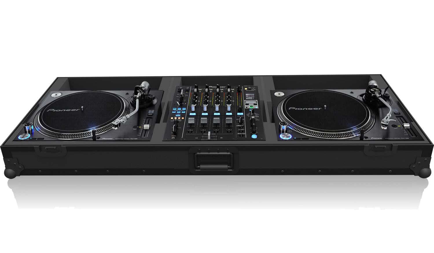 Черен Zomo Flightcase PLX-1900 NSE за два грамофона и миксер