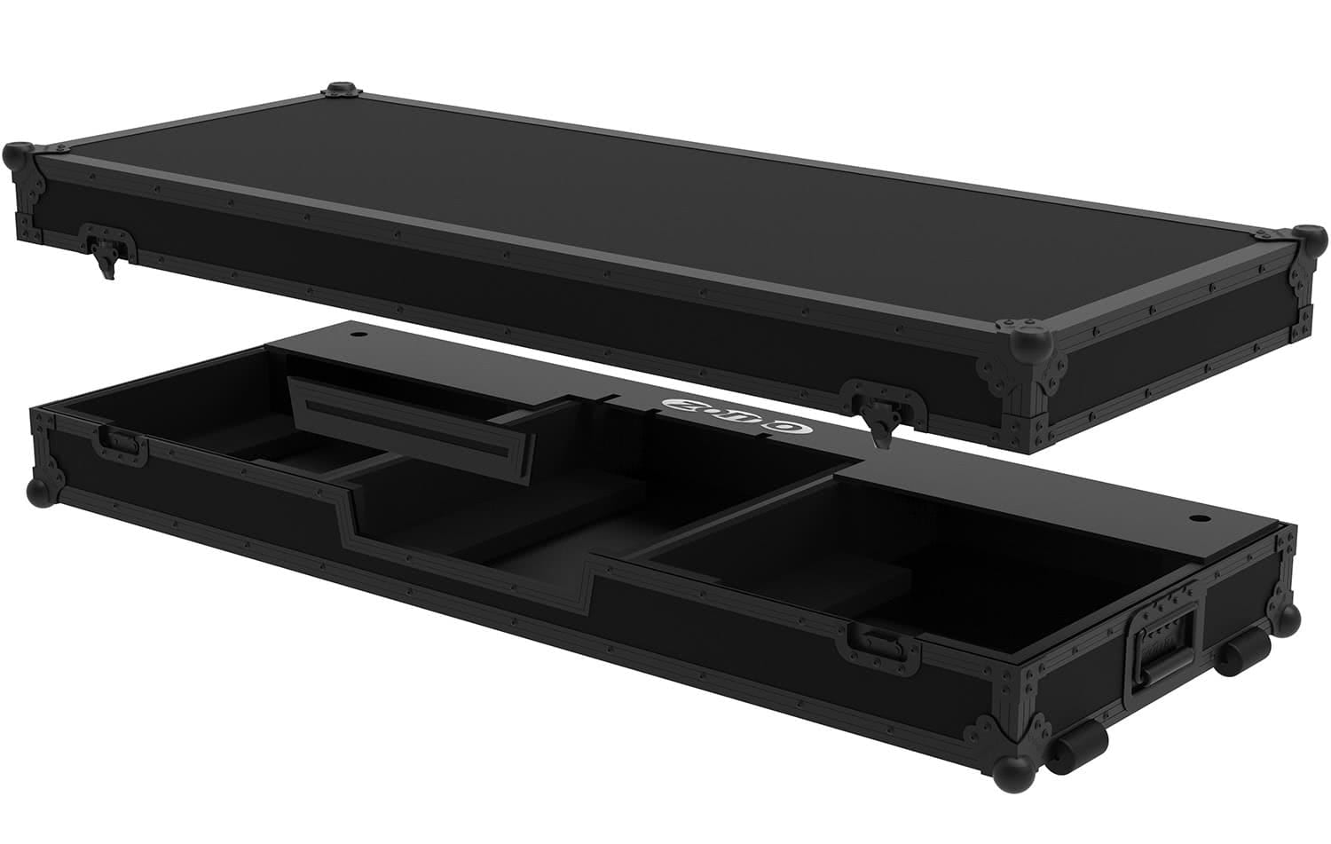 Zomo Flightcase P-SL-A9 NSE отворен, поглед към вътрешната подплата