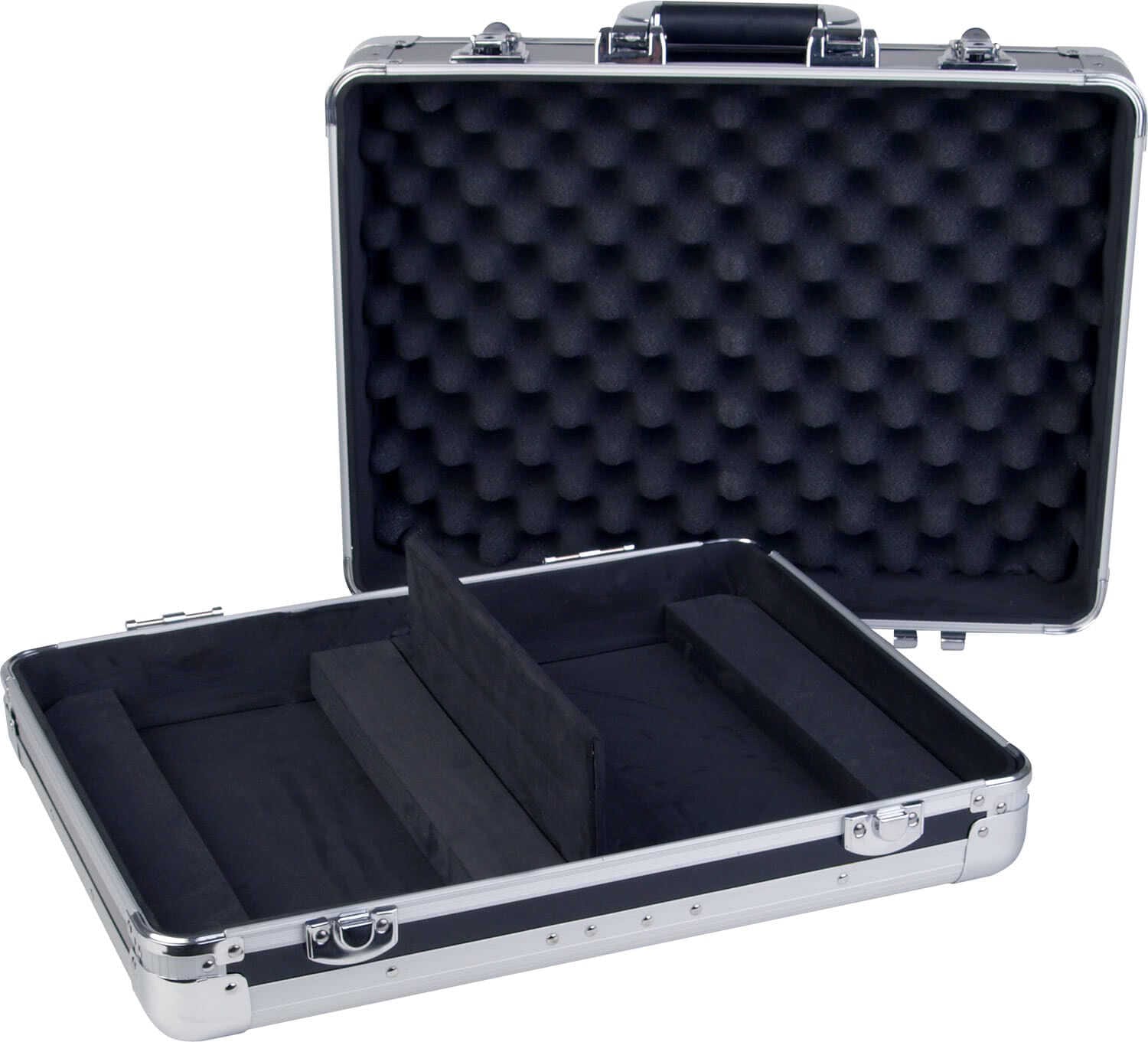 Zomo Flightcase CDJ-2 XT, детайл на закопчалка и ъгъл