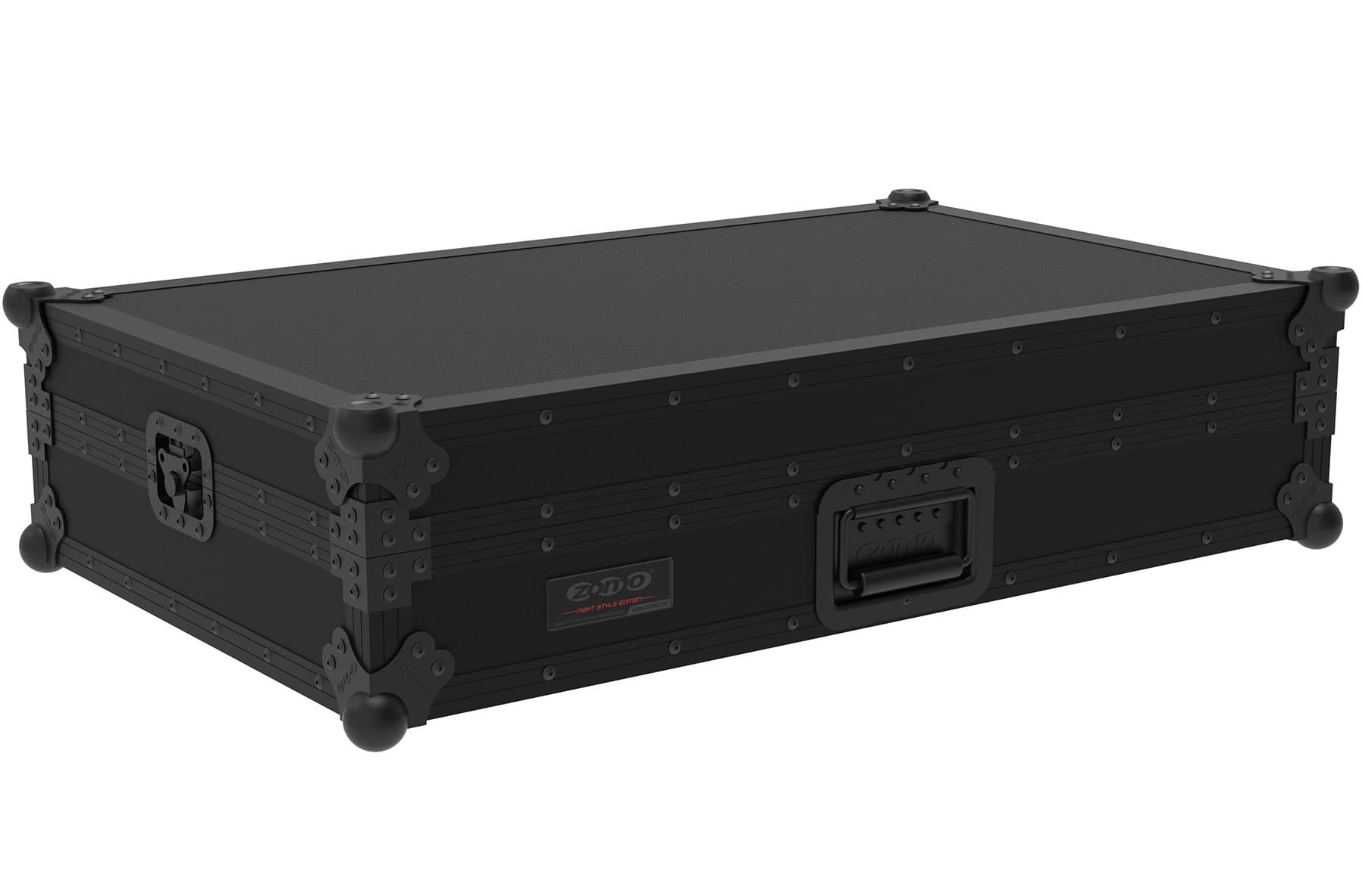Zomo Flightcase Rane Four Plus NSE с отворен капак и дунапрен във вътрешността