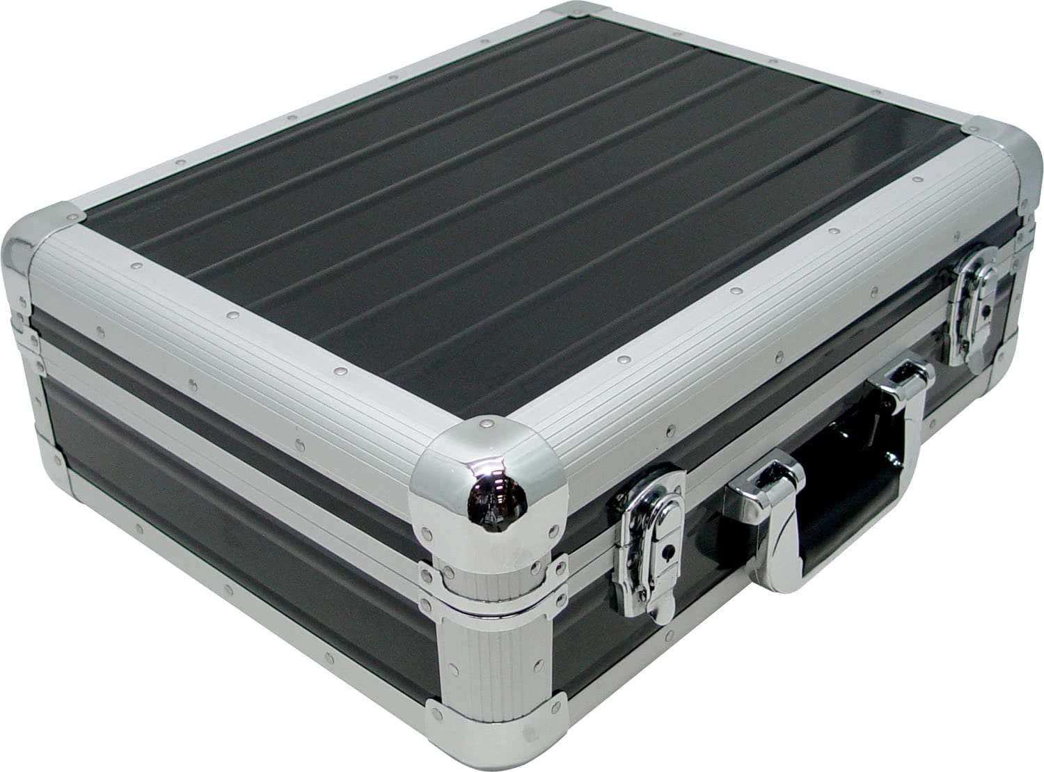 Черен Zomo Flightcase CD-MK3 XT, общ изглед отпред
