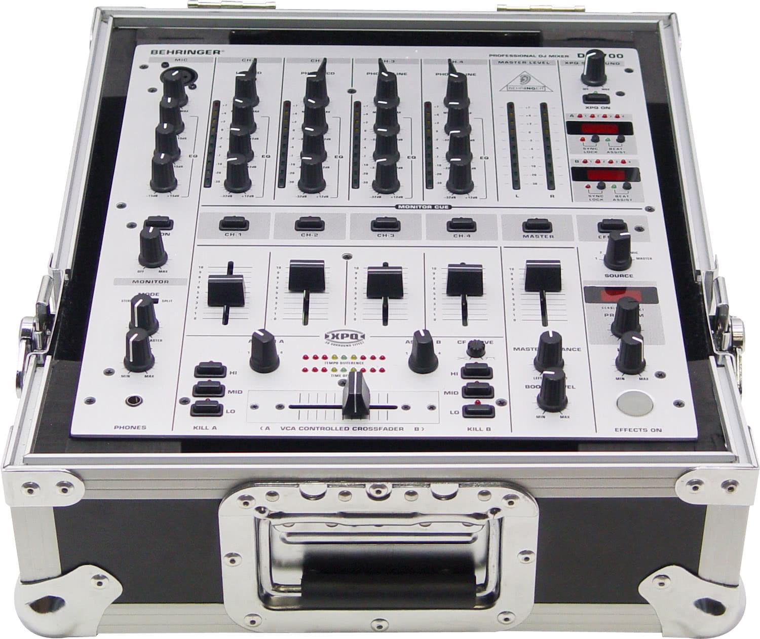 Zomo Flightcase D-700 лилав, общ изглед на кейса