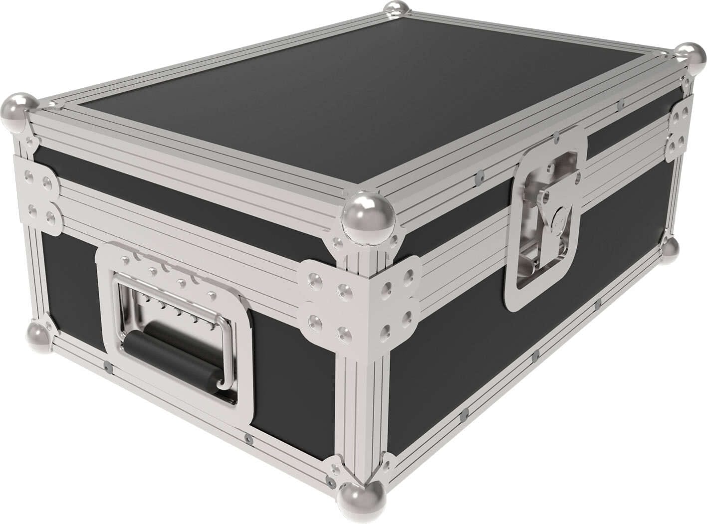 PEP FC-XDJ 700 Flightcase – изглед към закопчалките и дръжката за пренасяне