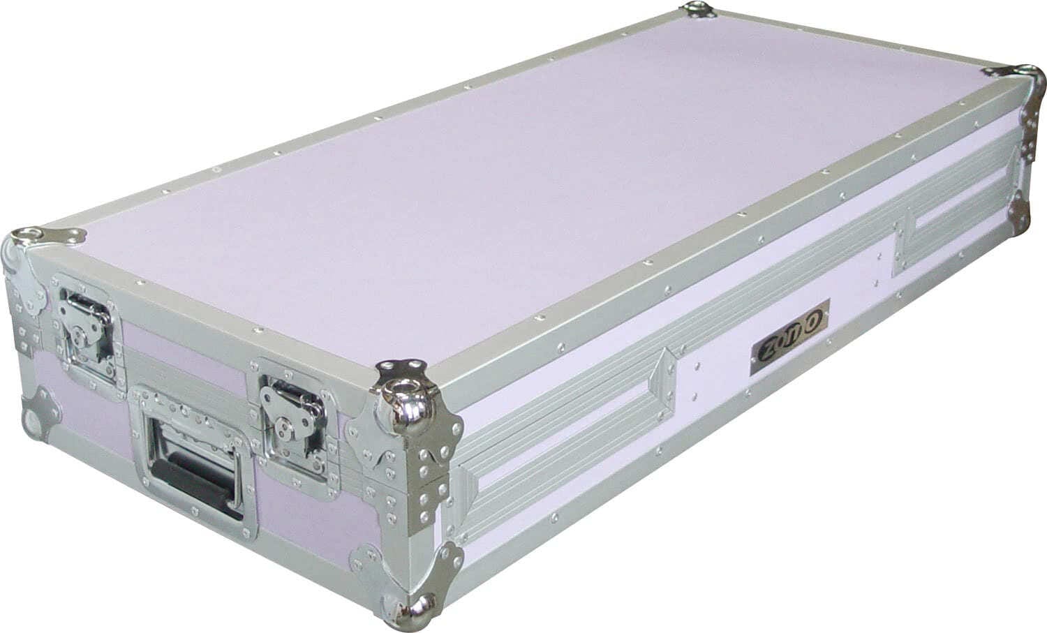 Zomo Flightcase P-800/12 в лилав цвят, общ изглед отпред