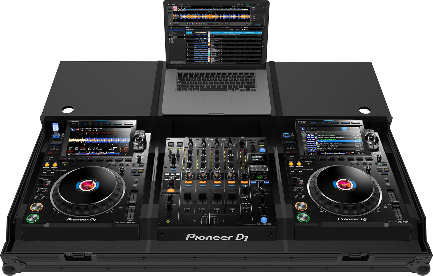 Черен Zomo Flightcase Set-3900 Plus NSE за 2x CDJ-3000 и DJM-900NXS2