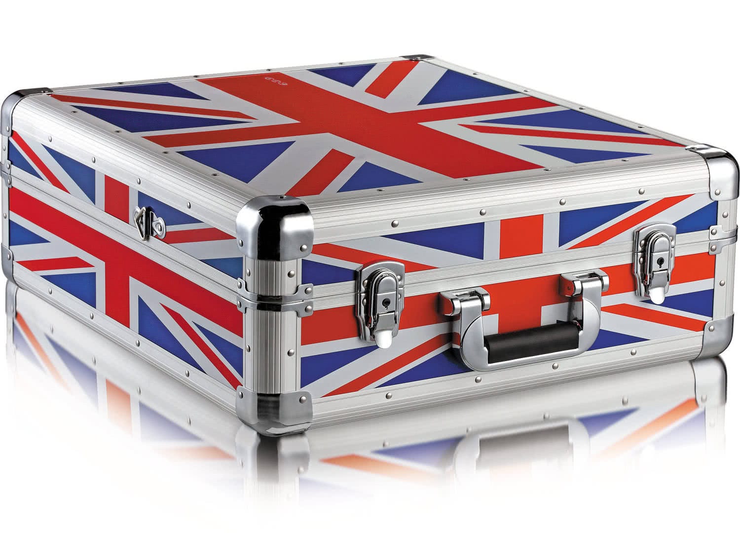 Zomo Flightcase CDJ-13 XT UK-Flag – изглед отпред