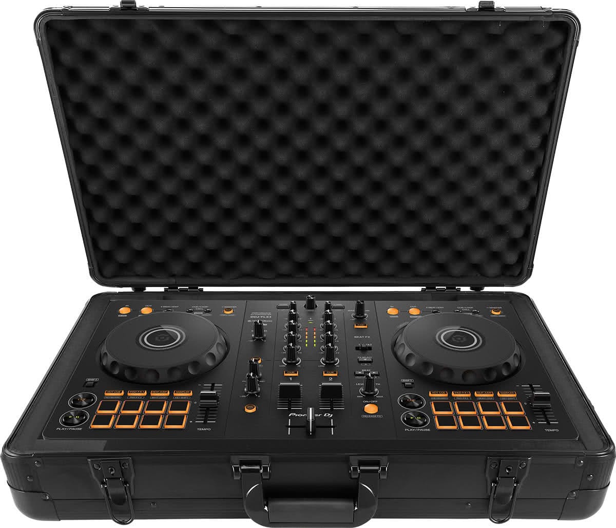 Черен Flightcase Zomo MFC-FLX4, затворен, изглед отпред