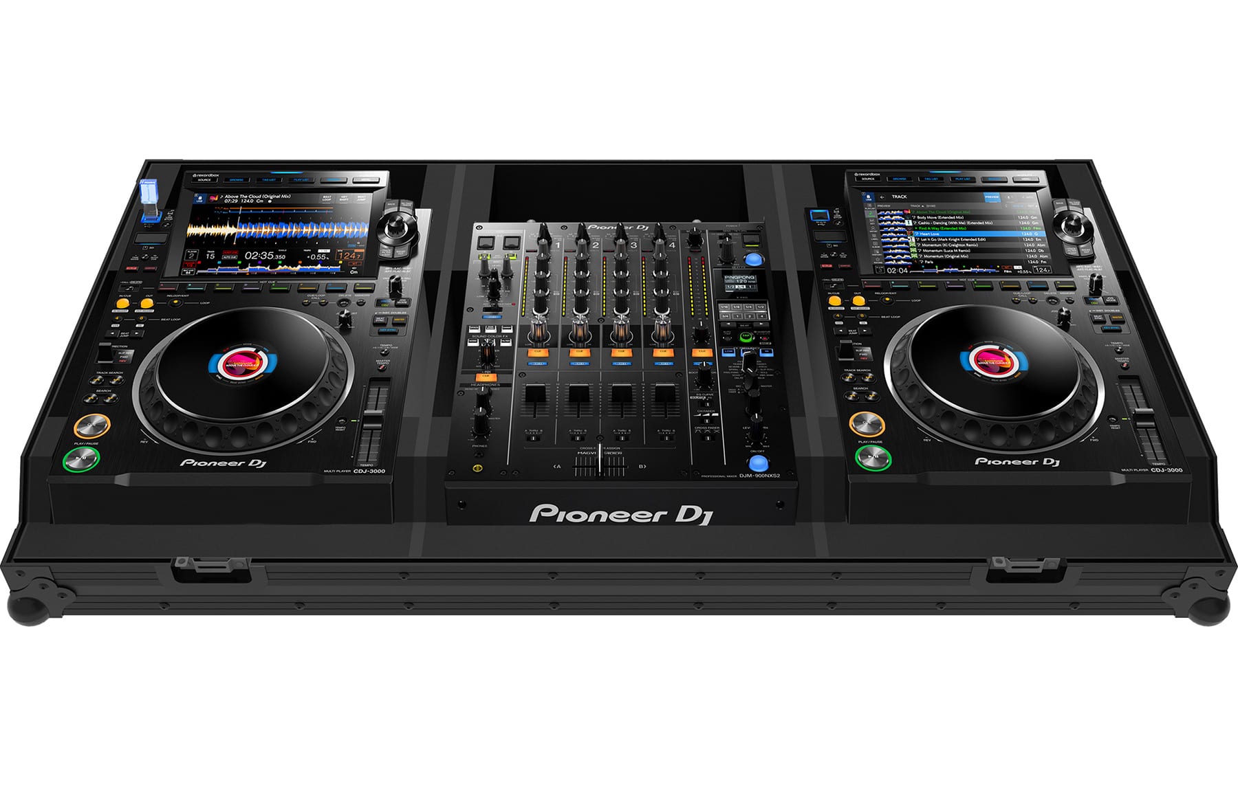 Zomo Flightcase Set-3900 NSE в черно за два CDJ-3000 и един DJM-900NXS2