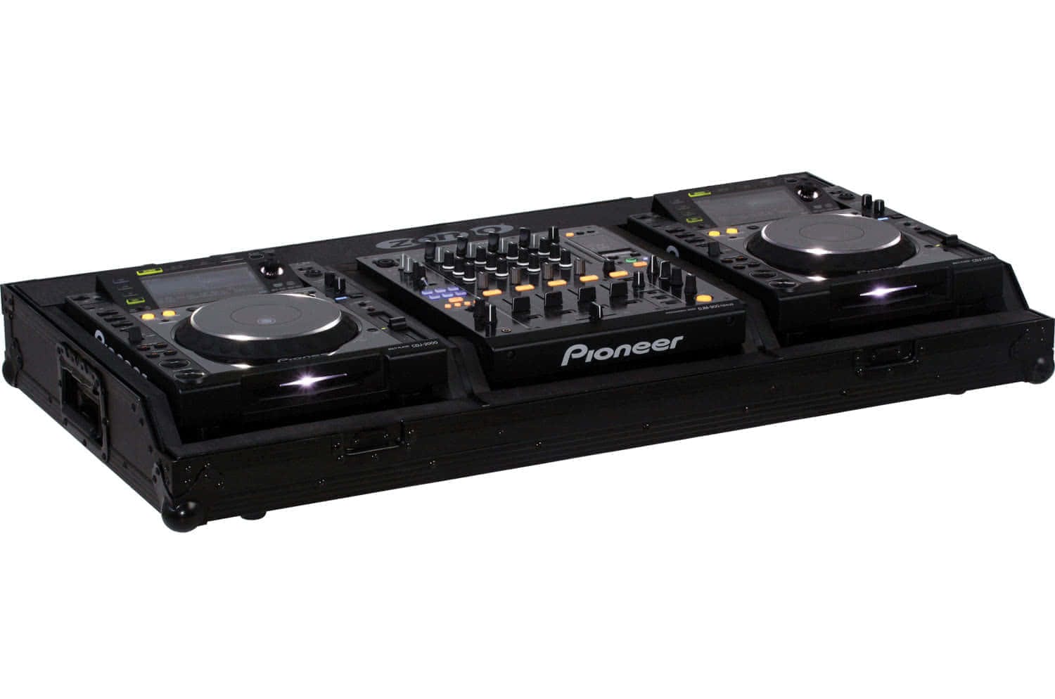 Zomo Flightcase Set 2900 NSE – черен flightcase отпред