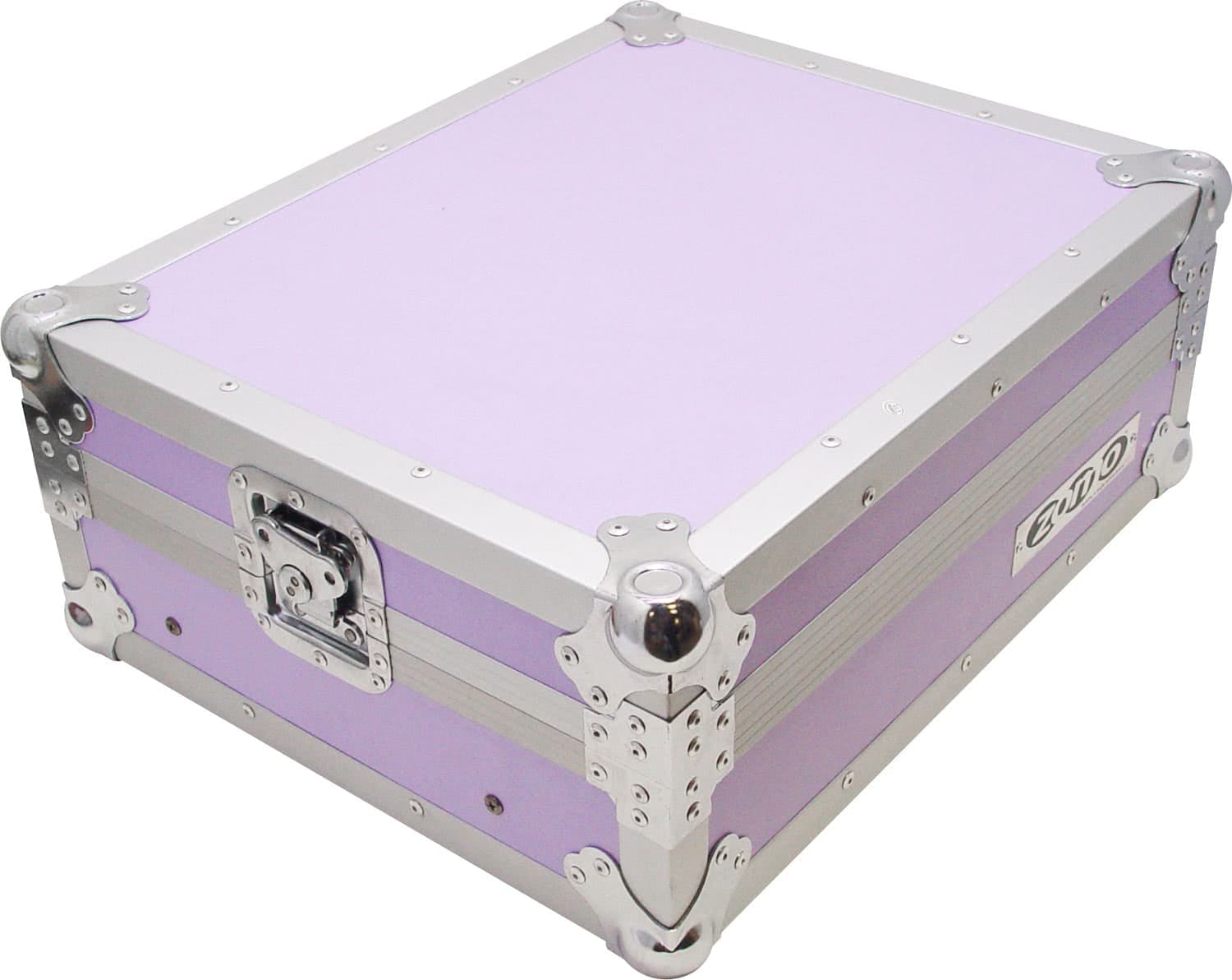 Zomo Flightcase M-19 в лилав цвят, общ изглед отпред