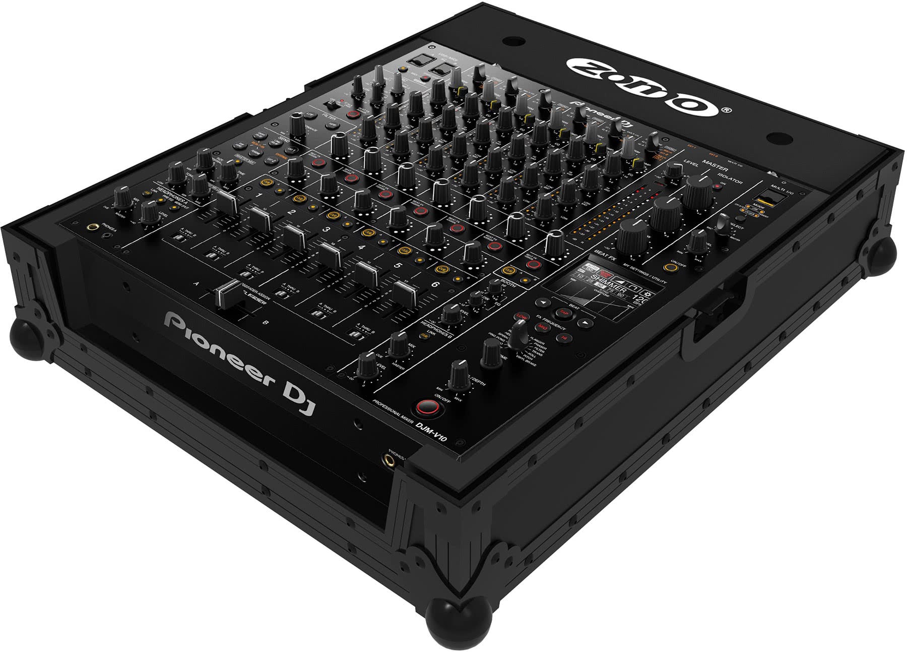 Черен Zomo Flightcase P-DJM-V10 NSE за миксер Pioneer DJM-V10
