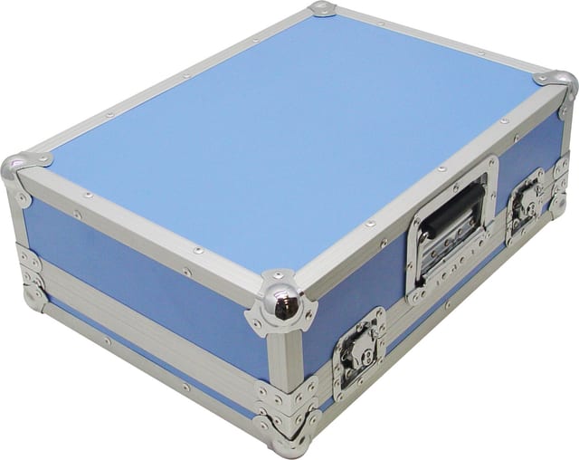 Син flightcase Zomo PC-200/2 за CD плейъри – общ изглед