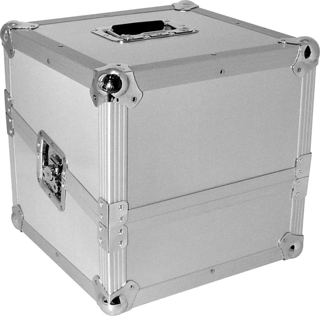 Zomo Recordcase SP-110 сребрист кейс за винилови плочи, общ изглед