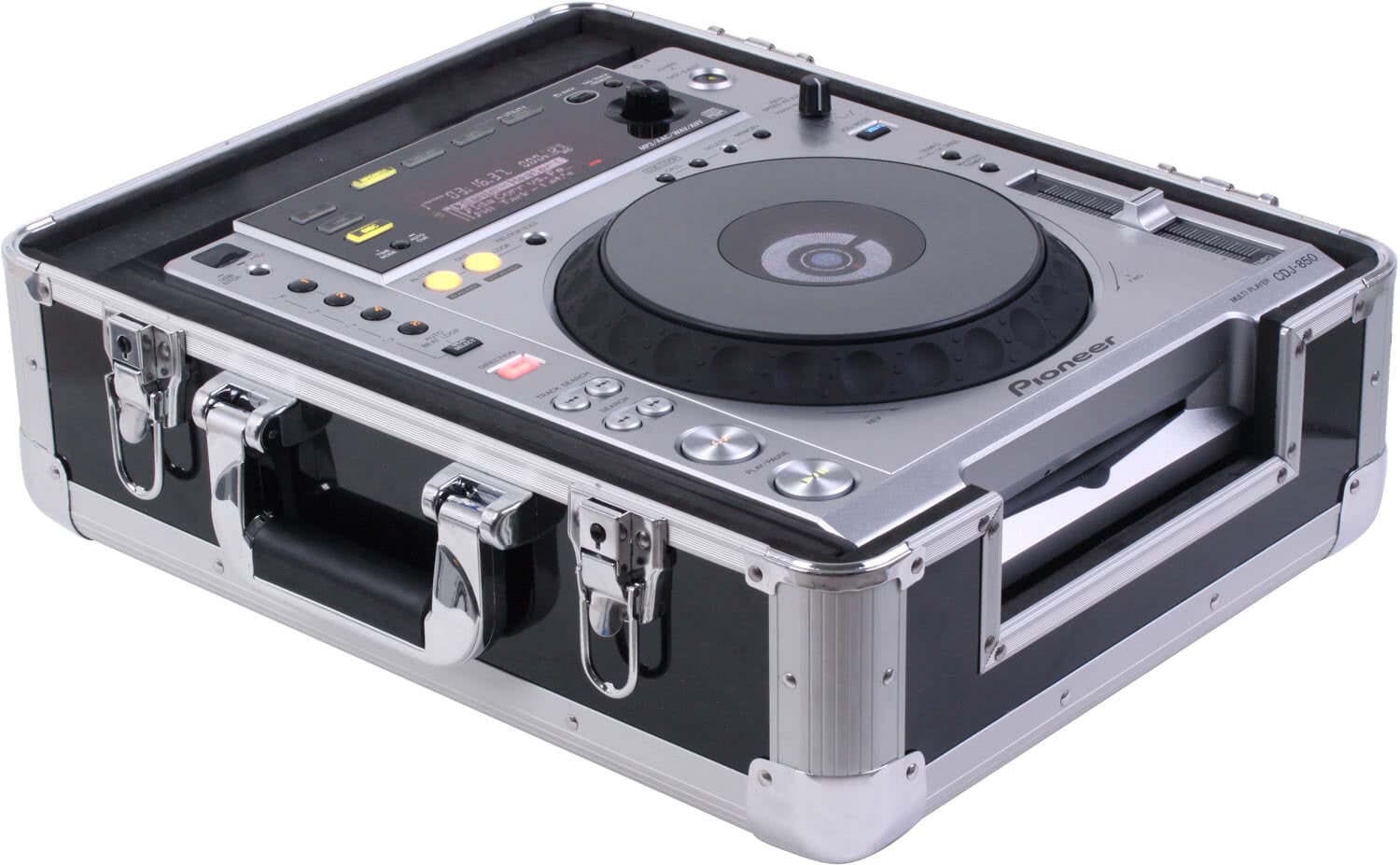 Zomo Flightcase CDJ-1 XT, изглед отгоре