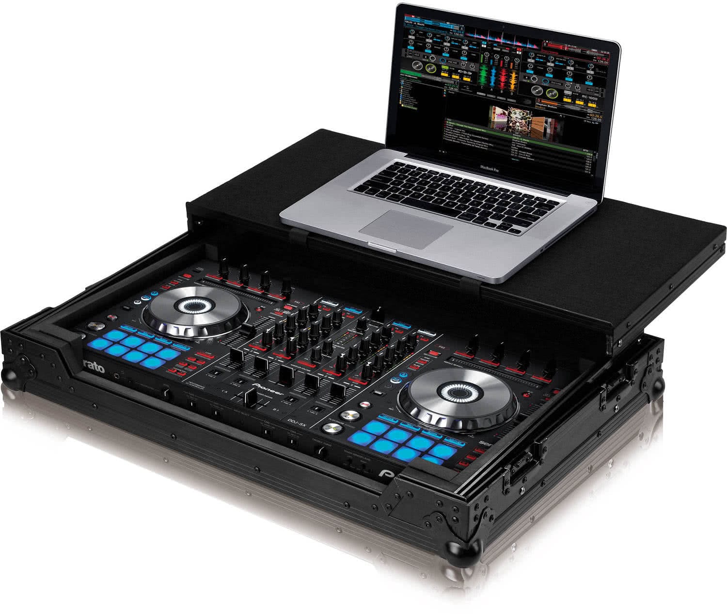 Zomo Flightcase P-DDJ-SX Plus NSE затворен, черен, общ изглед