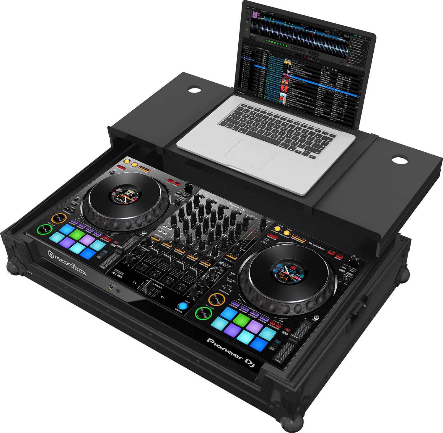 Черен flightcase Zomo P-DDJ-1000 Plus NSE за контролер Pioneer DJ DDJ-1000