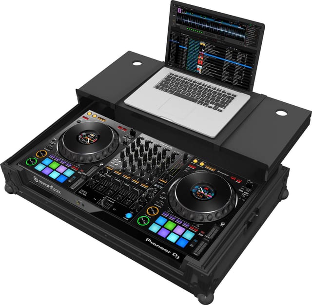 Черен flightcase Zomo P-DDJ-1000 Plus NSE за контролер Pioneer DJ DDJ-1000