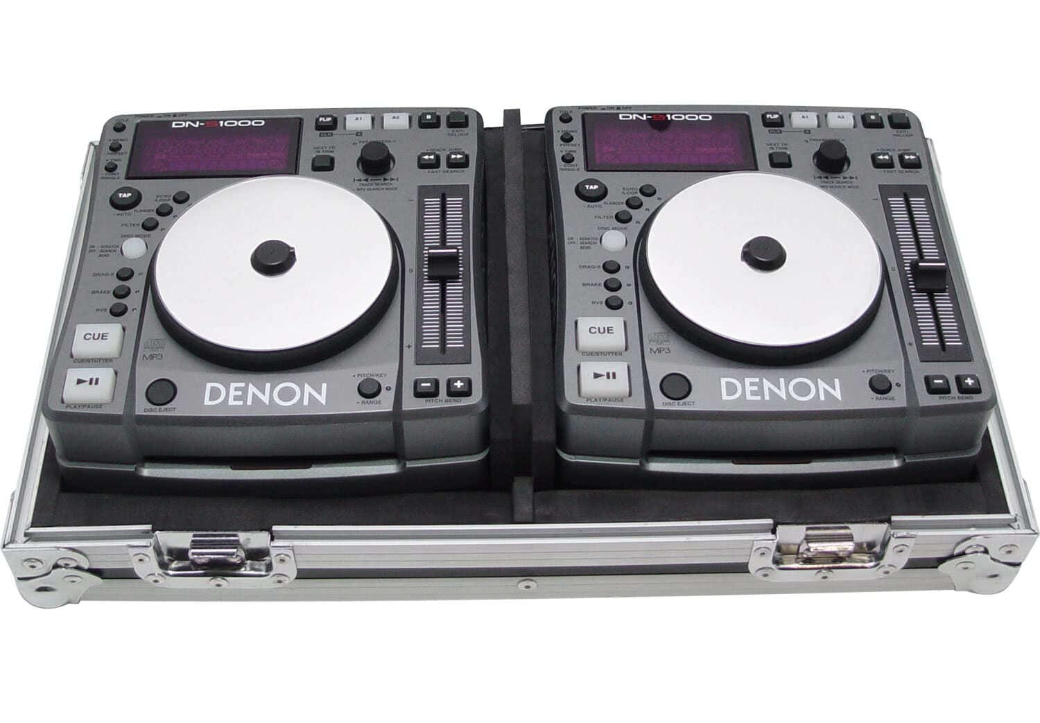Zomo Flightcase DN-1000 в червено — изглед отстрани