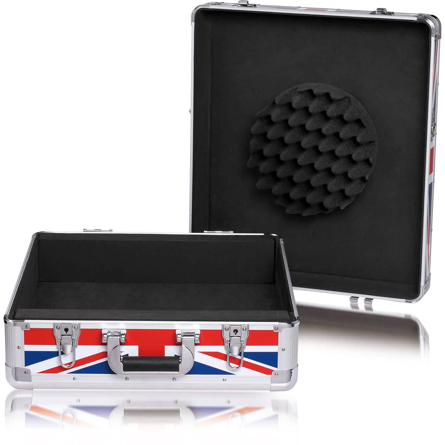 Zomo Flightcase DJM-2000 UK-Flag, страничен изглед на кейса