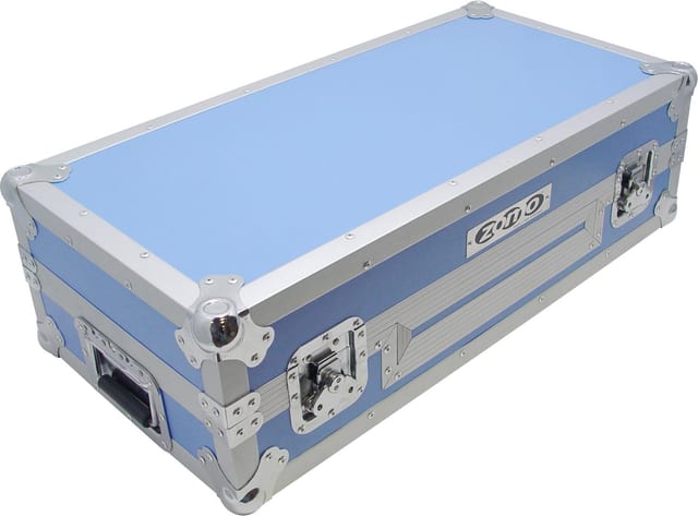 Zomo Flightcase CDM-2 в син цвят – общ изглед на кейса