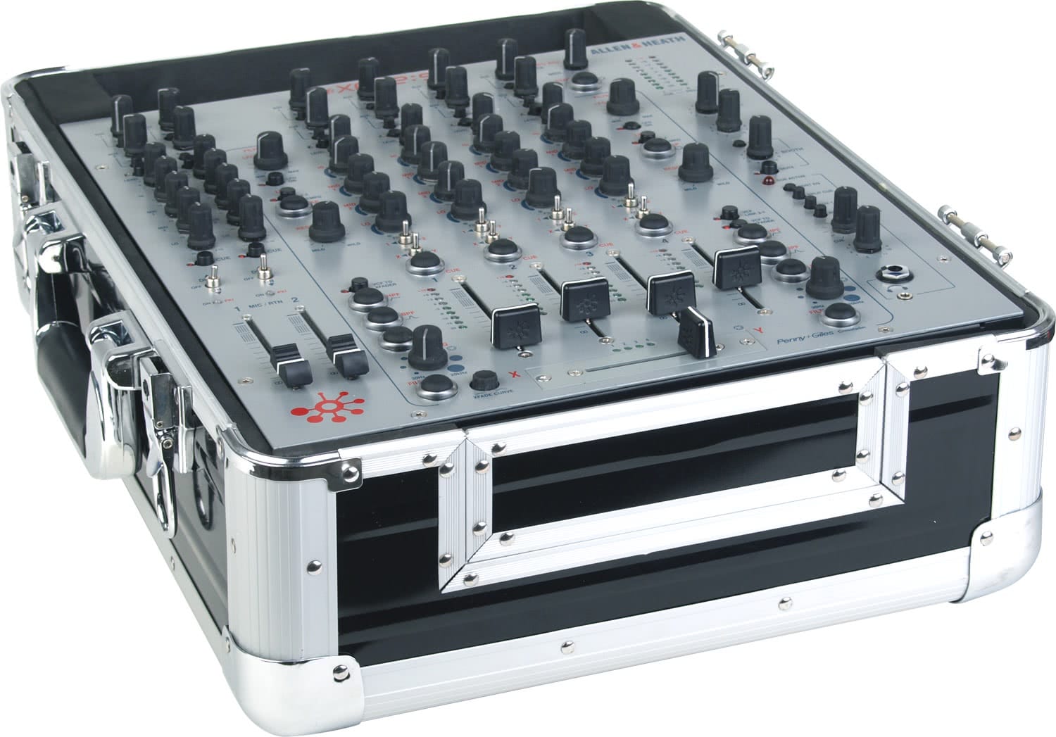 Zomo Flightcase CDJ-1 XT, изглед отпред