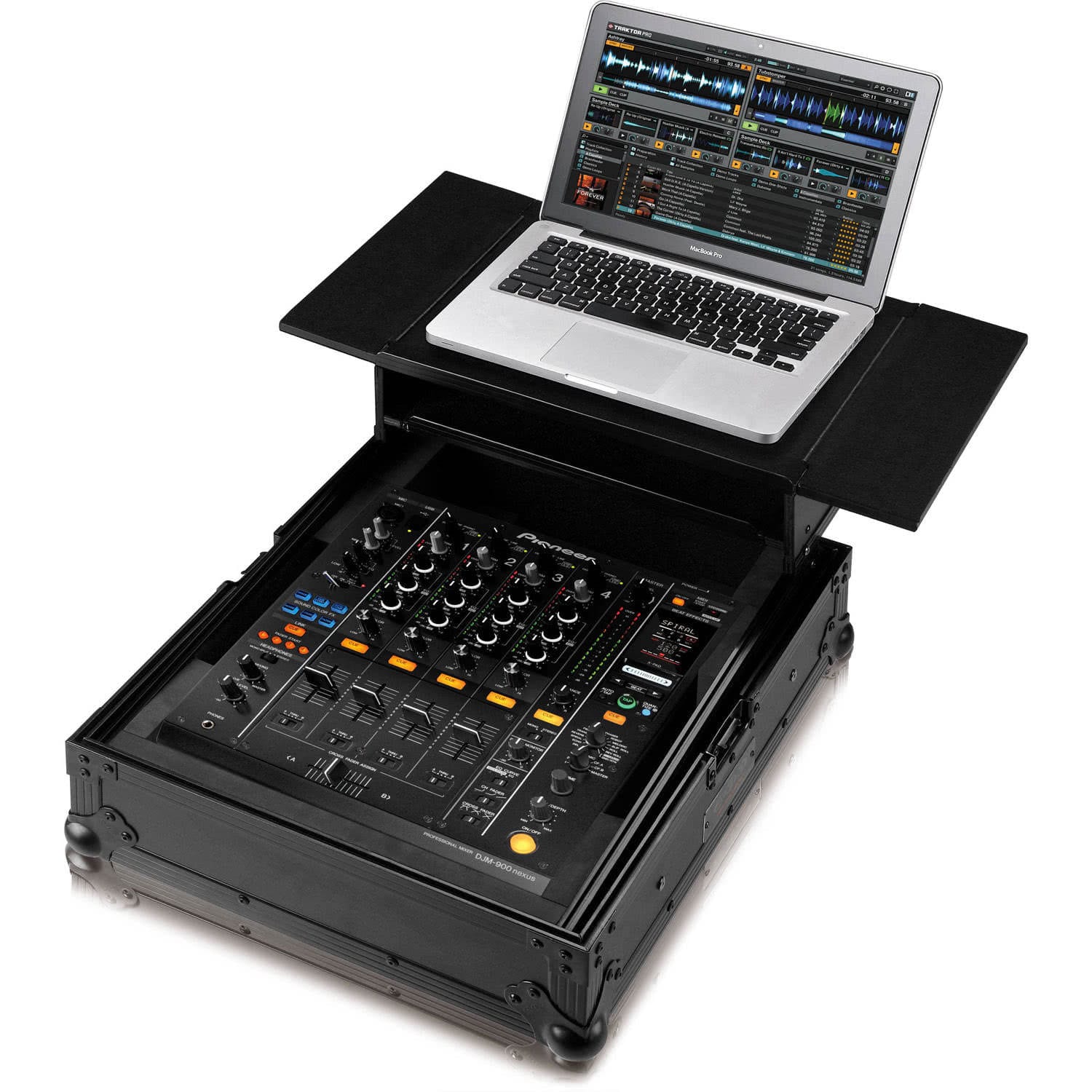 Zomo Flightcase PM-900 Plus NSE в черно, общ изглед отпред
