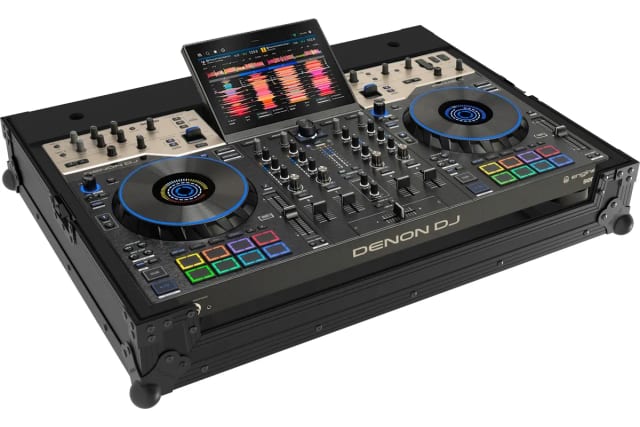 Черен Zomo Flightcase D-Prime-4-G2 NSE за Denon DJ Prime 4 G2, затворен, общ изглед