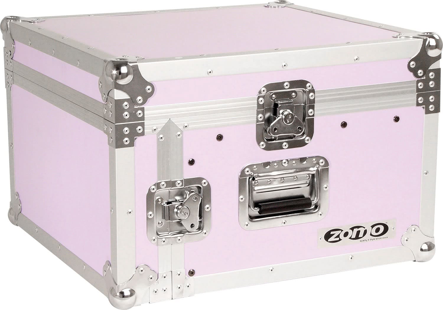 Лилав 19-инчов rack Flightcase Zomo Flightcase Rack 104, външен изглед