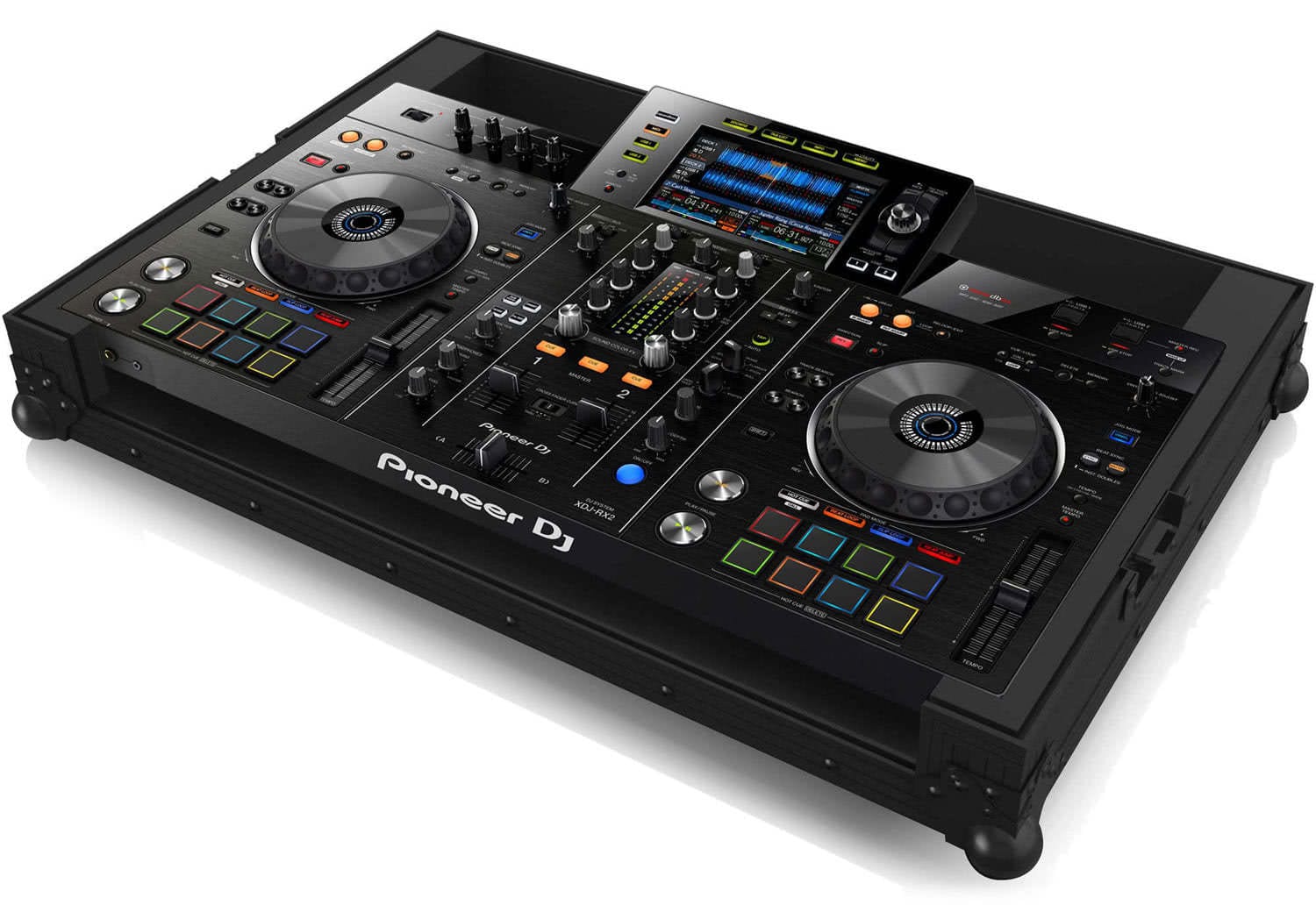 Черен Flightcase Zomo P-XDJ-RX NSE с алуминиеви профили и ъглови протектори