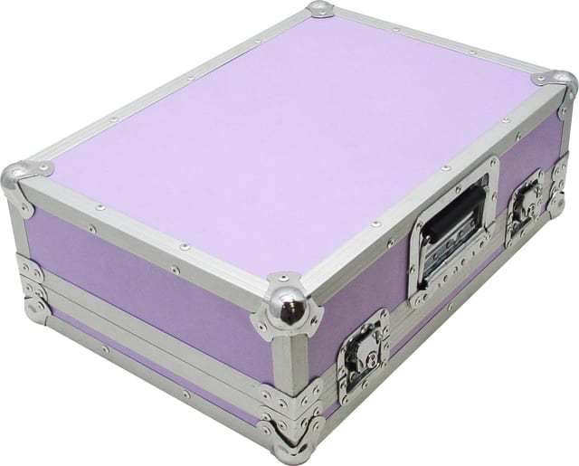 Лилав Zomo Flightcase PC-200/2 за CD плейъри, общ изглед отпред