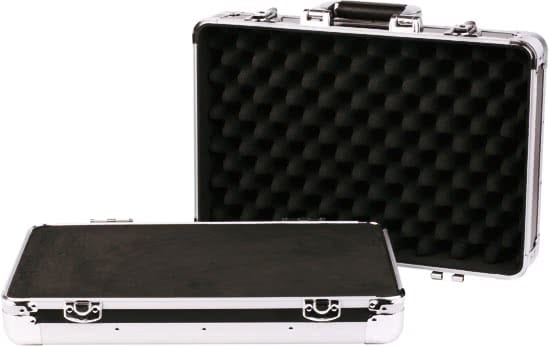 Zomo Flightcase VC-1 XT черен – отворен кейс отвътре
