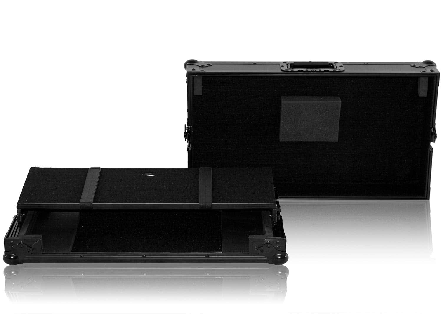 Отворен Zomo Flightcase P-DDJ-RZ Plus NSE с дунапрен и поставка за лаптоп