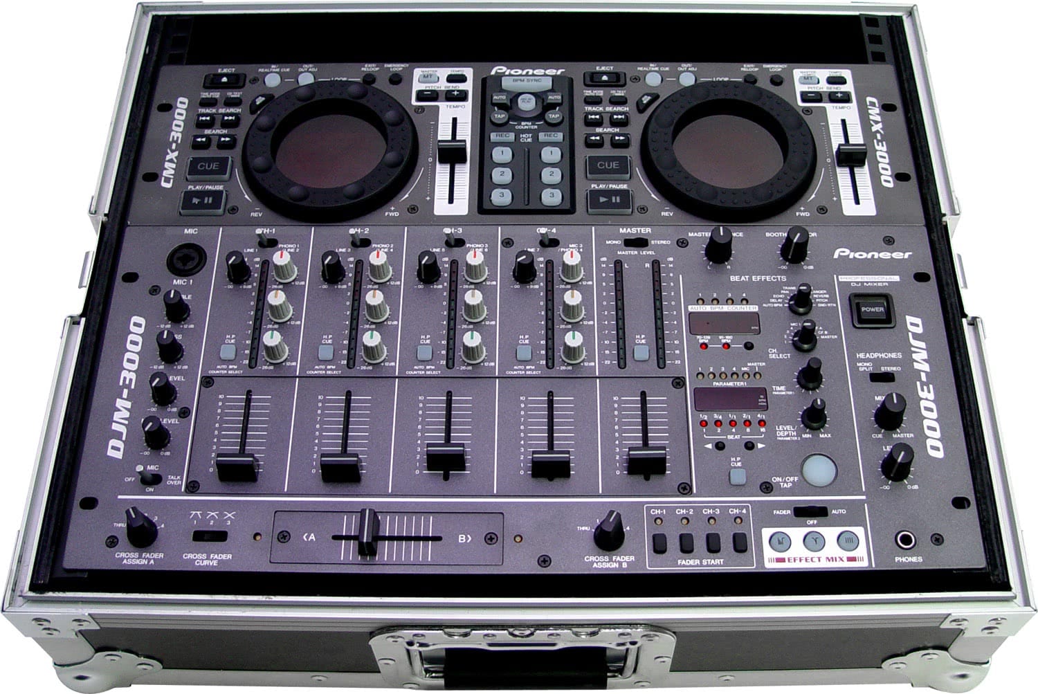 Zomo Flightcase M-19 лилав, детайл на корпуса