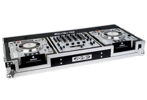 Черен Zomo Flightcase DN-3500/12, изглед отпред