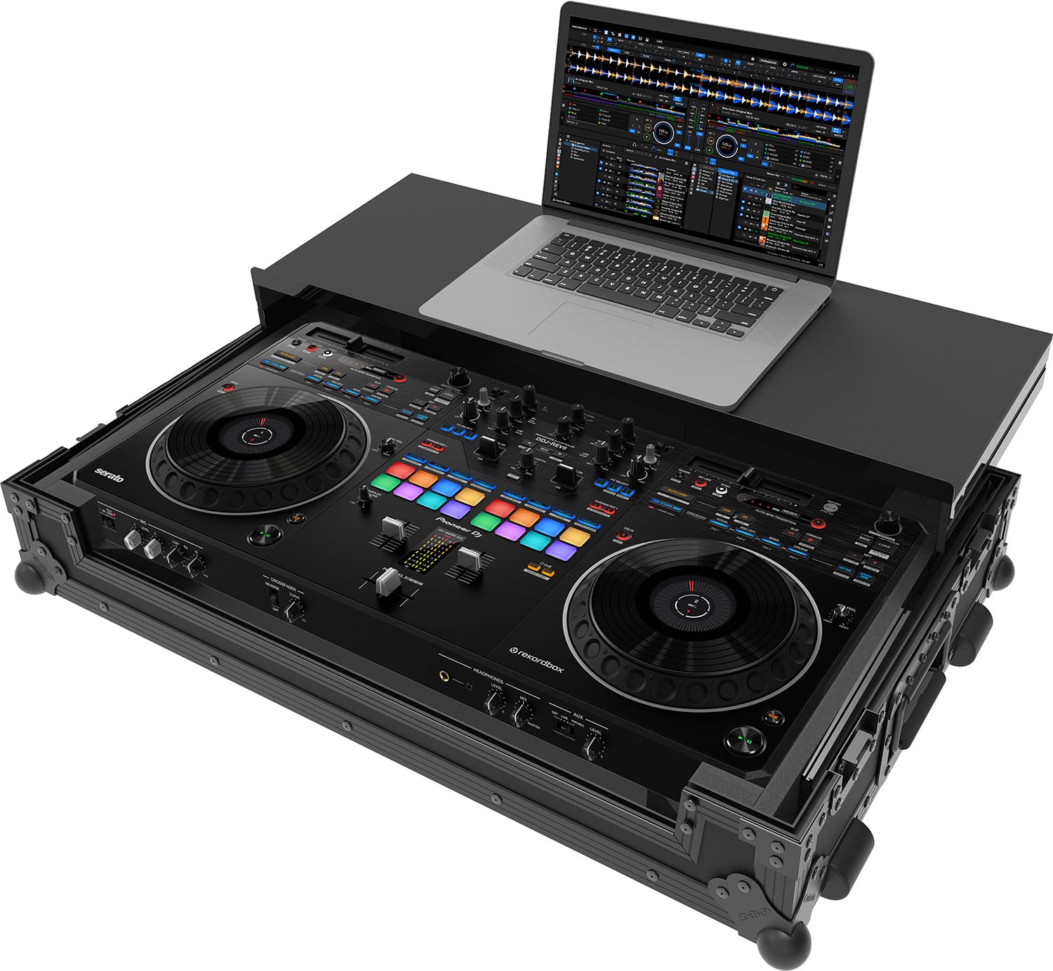 Zomo Flightcase P-DDJ-REV5 Plus NSE – черен кейс за Pioneer DJ DDJ-REV5