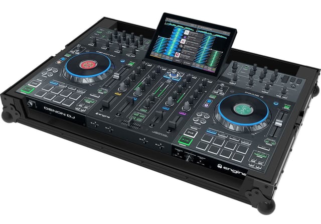 Zomo D-Prime 4 NSE Flightcase за Denon Prime 4 – затворен, черен, общ изглед