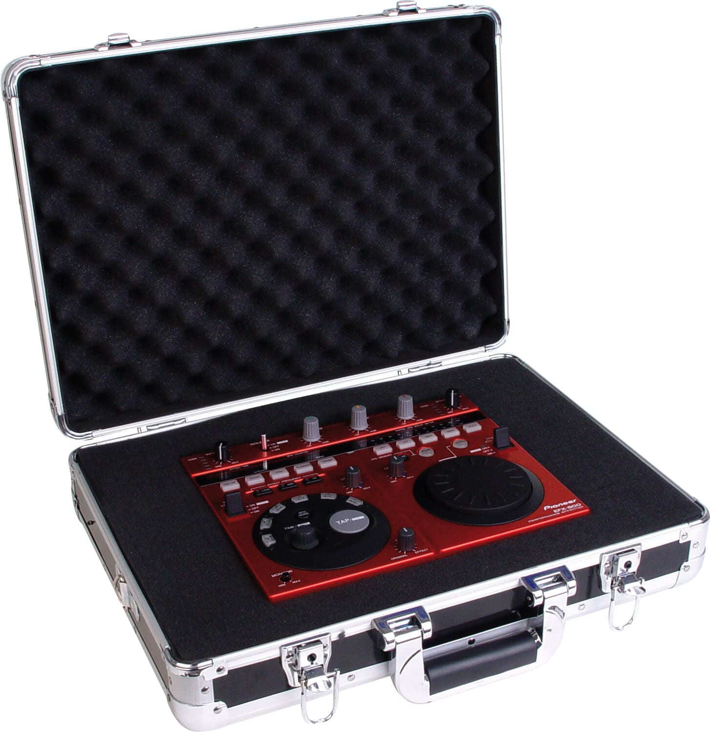 Zomo Flightcase UNI-1 XT черен – кейсът в употреба