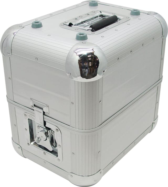 Zomo Recordcase MP-80 XT сребрист кейс за винилови плочи – общ изглед