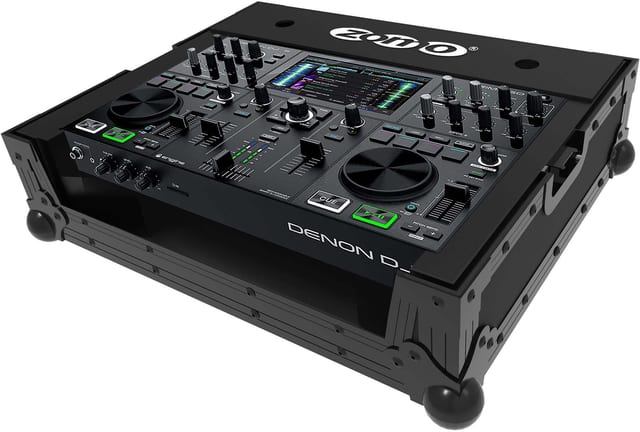 Zomo Flightcase D-Prime-GO NSE в черно, затворен, изглед отпред