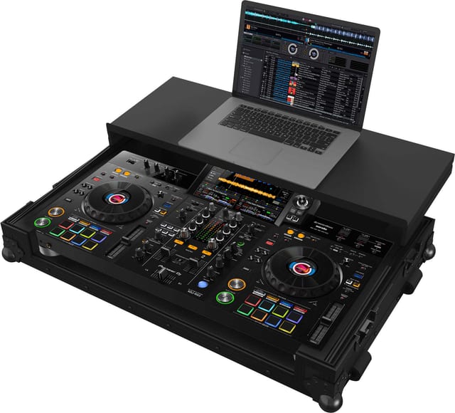 Черен Zomo Flightcase P-XDJ-RX3 Plus NSE за Pioneer P-XDJ-RX3 с алуминиеви профили